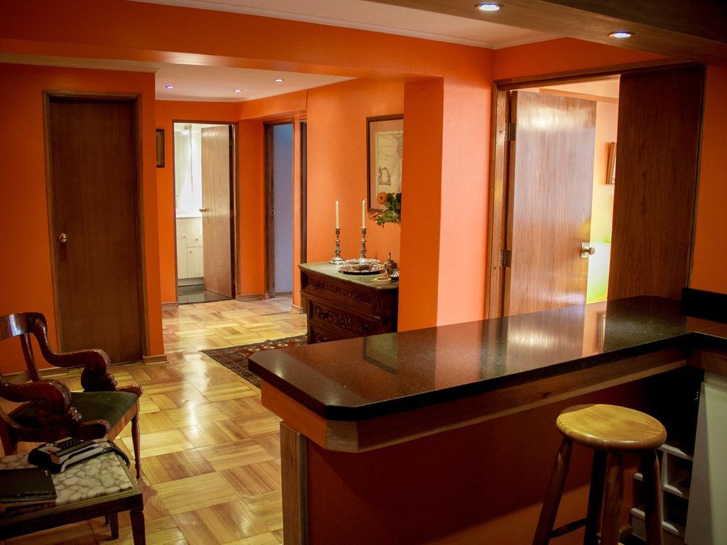 Plaza Huelen Apartman Santiago Szoba fotó