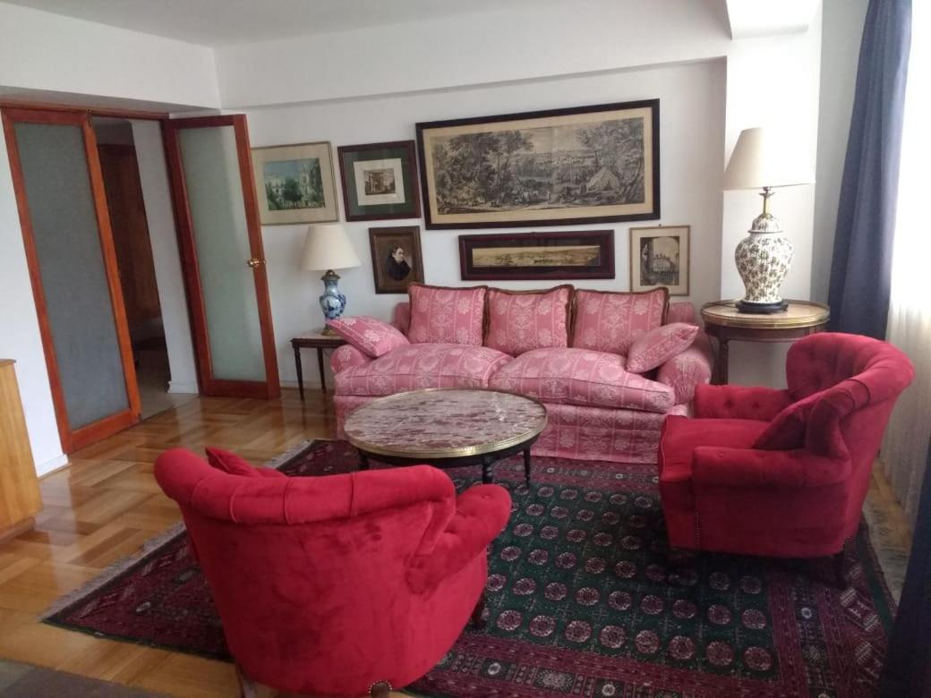 Plaza Huelen Apartman Santiago Kültér fotó